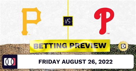 Pirates vs. Phillies MLB Betting Odds, Trends & Prediction.
